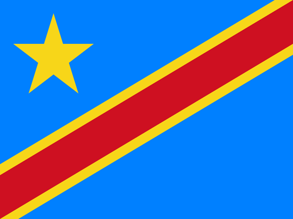 Flag of DRC